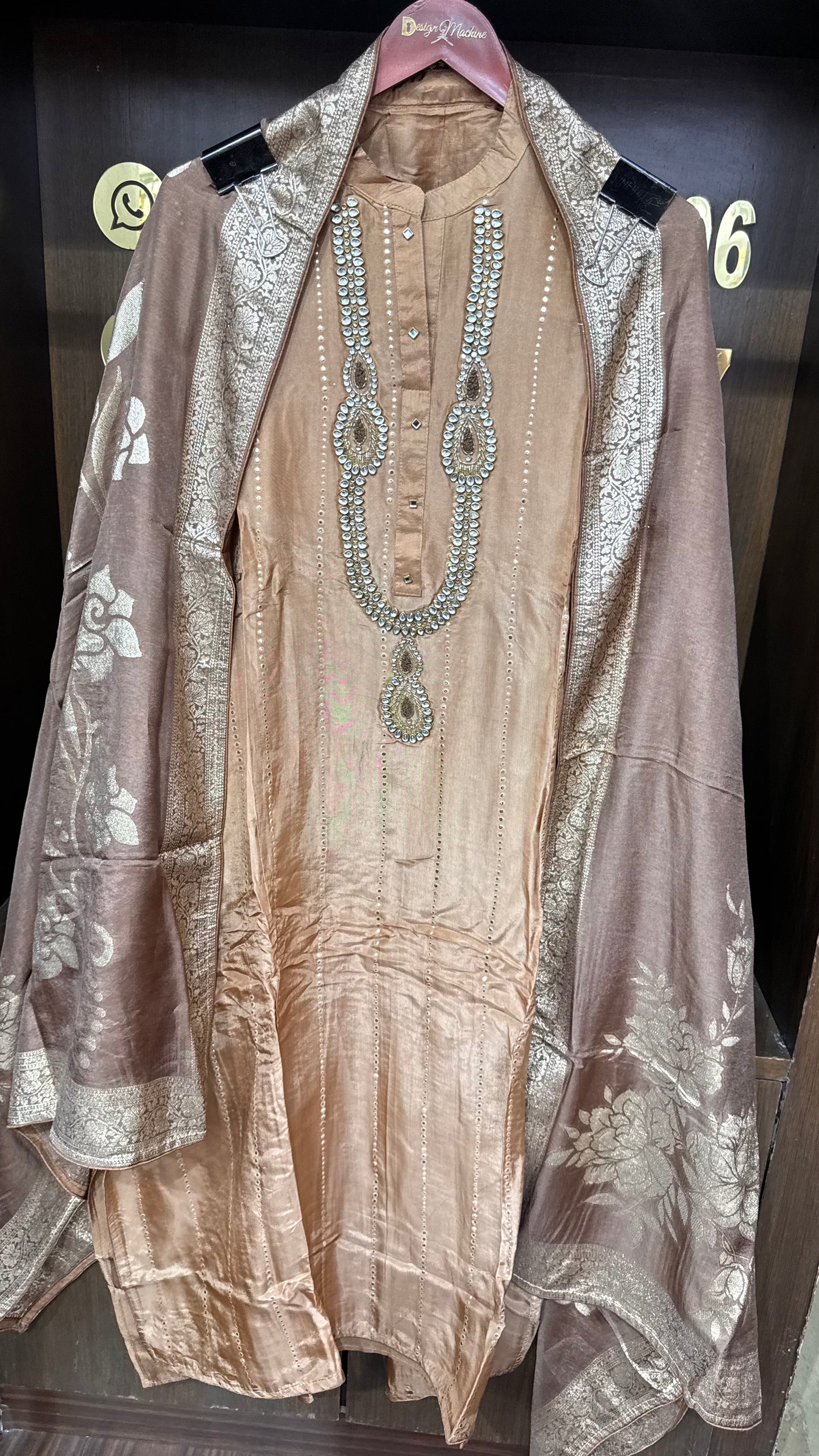 Zevaya (Cotton Silk Unstitch Suit)