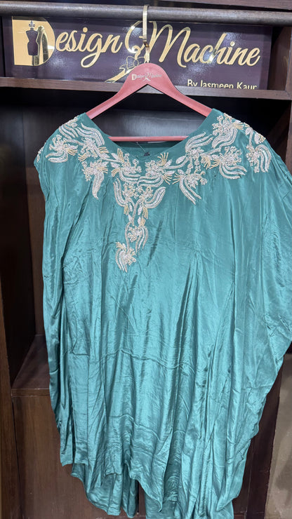 Elegant Pure Crepe Kaftan Cordset