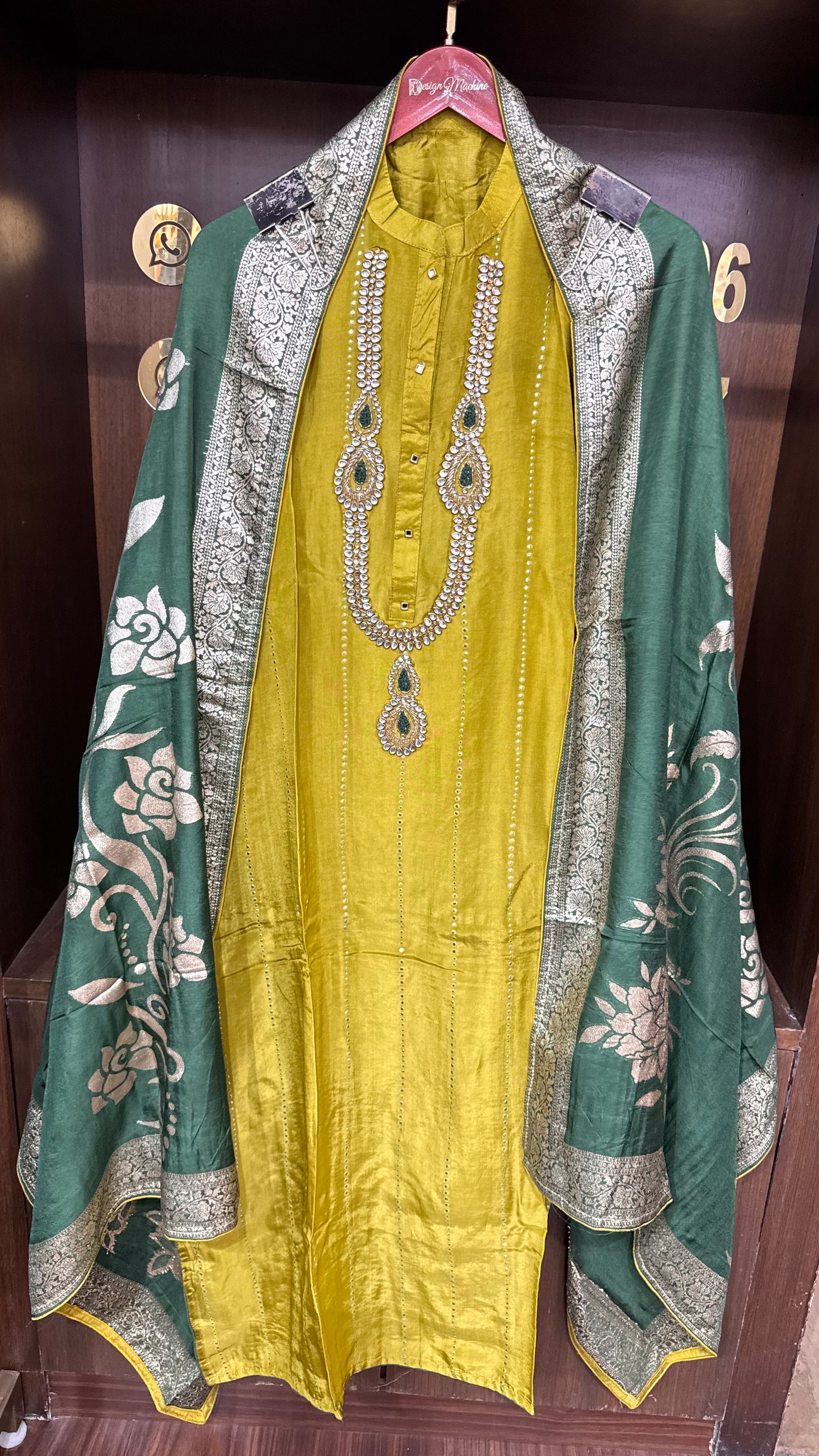 Zevaya (Cotton Silk Unstitch Suit)