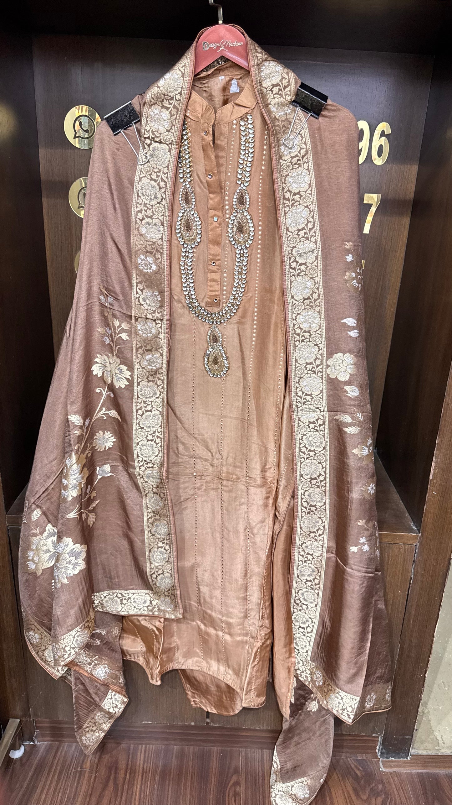 Zevaya (Cotton Silk Unstitch Suit)