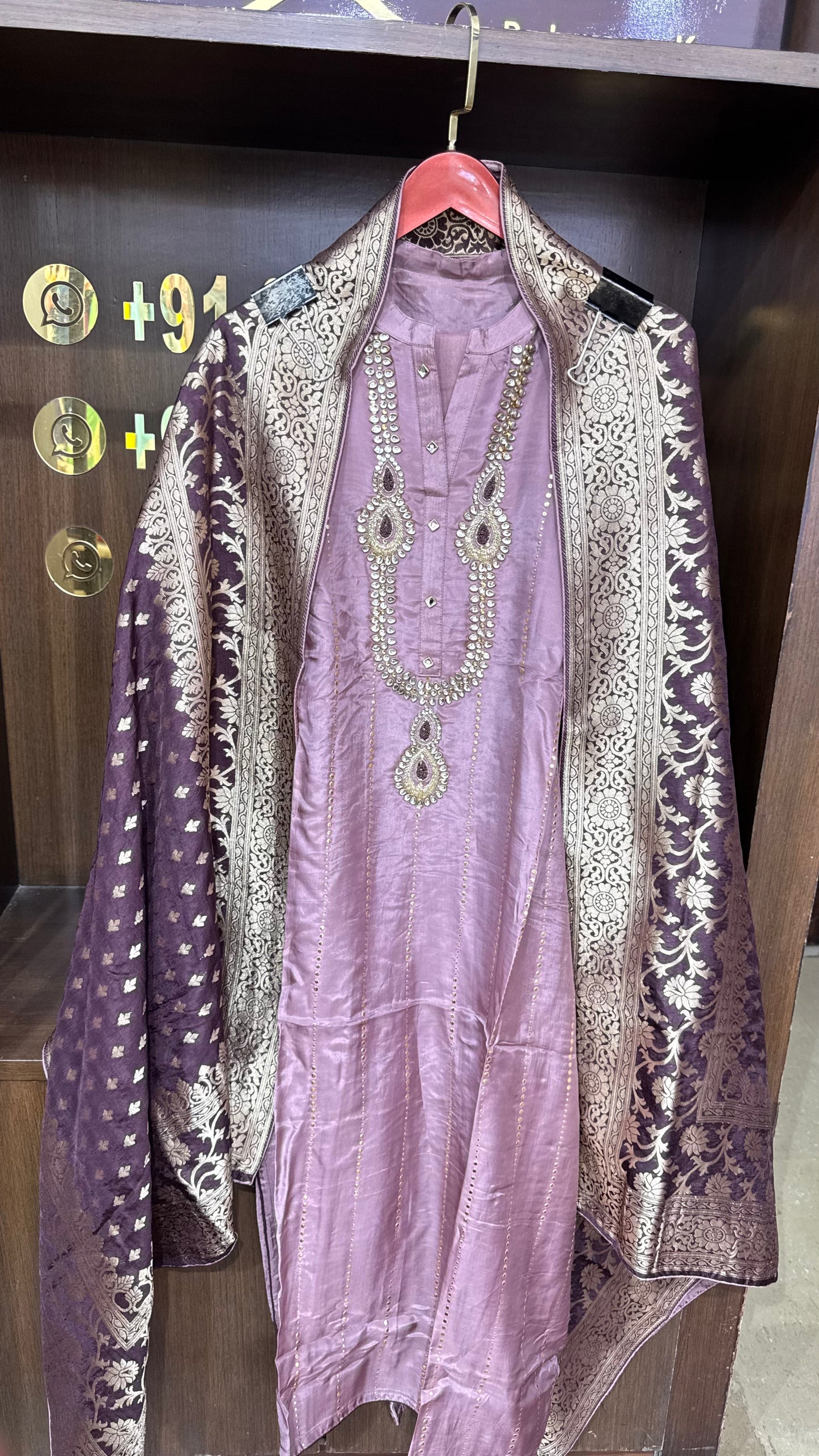 Zevaya (Cotton Silk Unstitch Suit)
