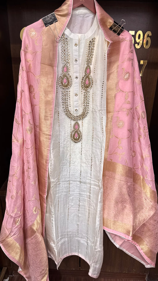 Zevaya (Cotton Silk Unstitch Suit)