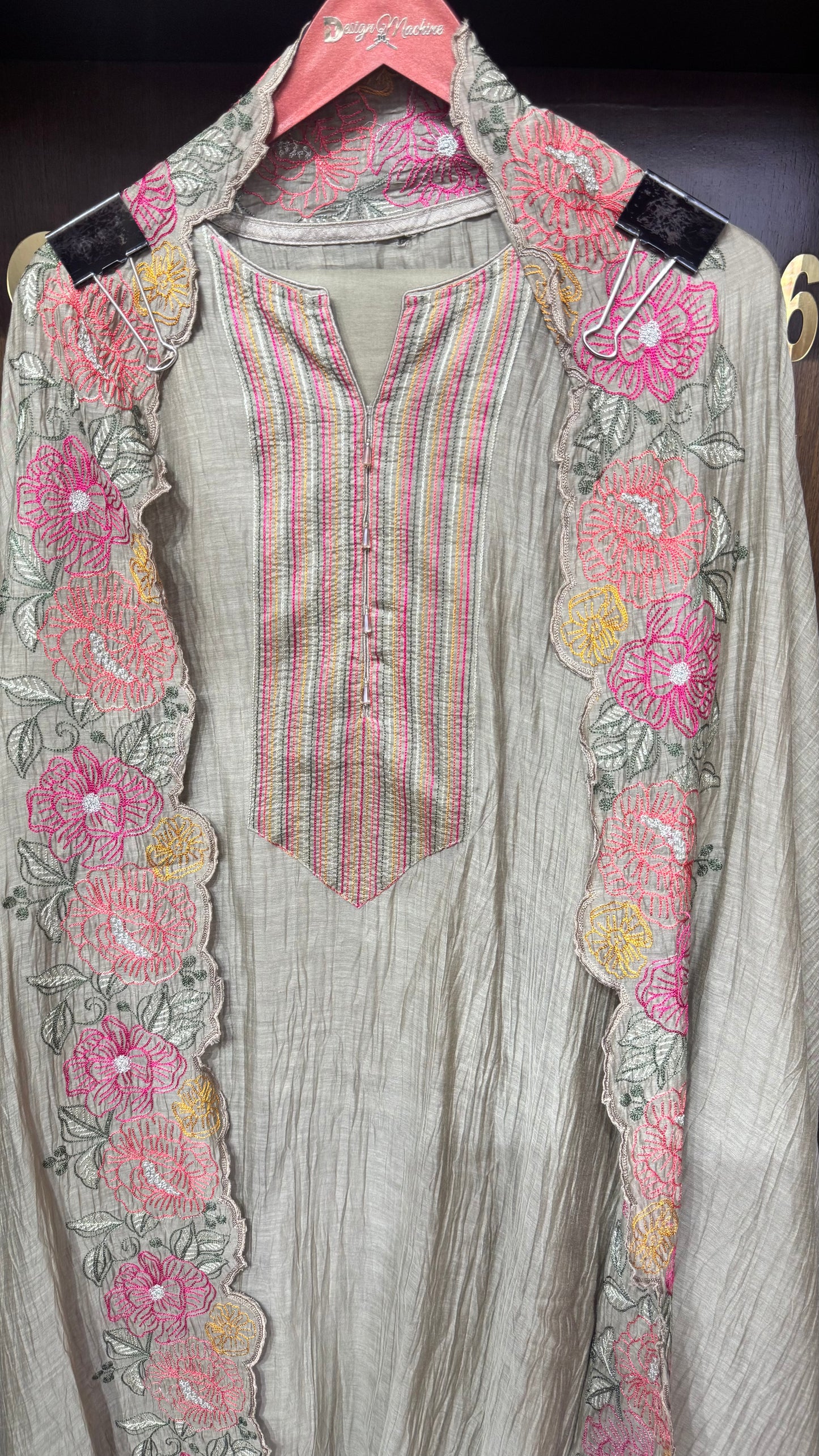 Cotton Crush Fabric (Unstitch Suit)