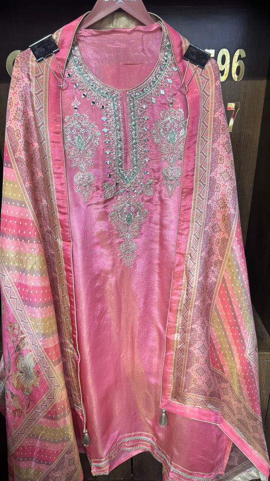 Isha Shimmer Tissue (Unstitch Suit)