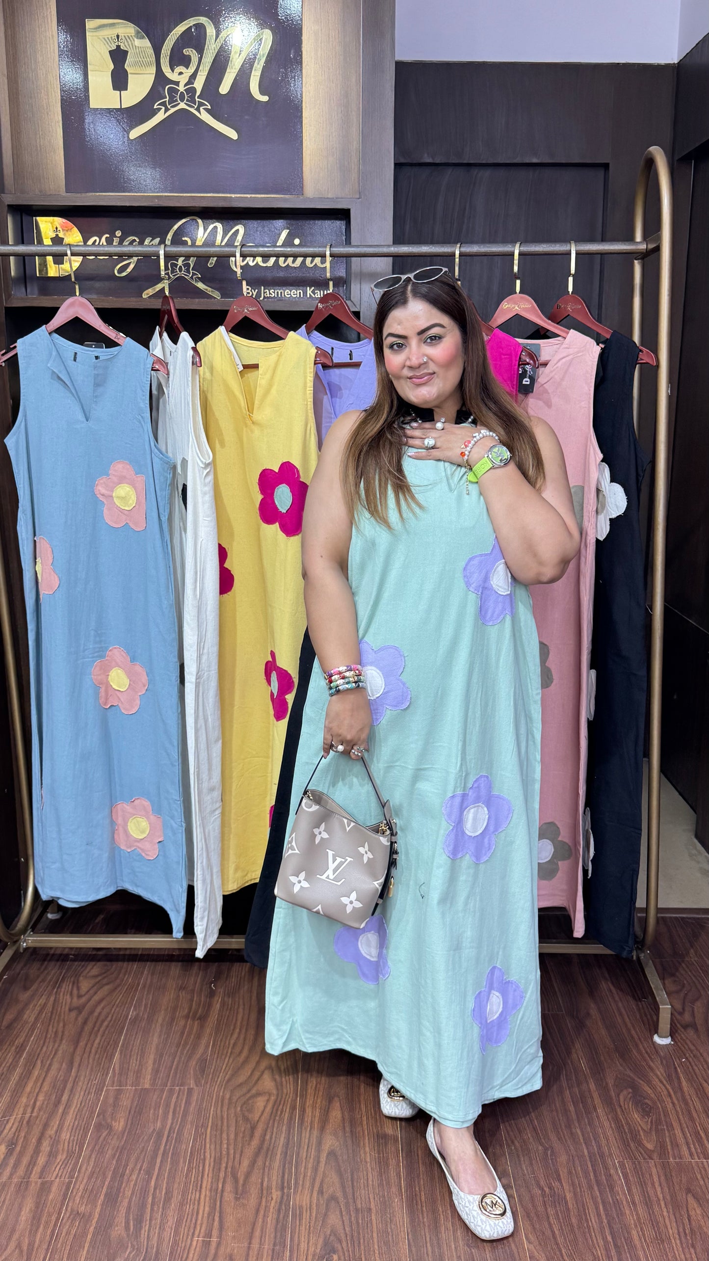 Zarina Cotton Long Dress