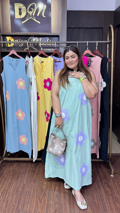 Zarina Cotton Long Dress