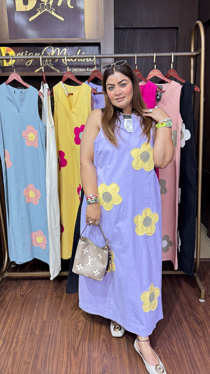 Zarina Cotton Long Dress