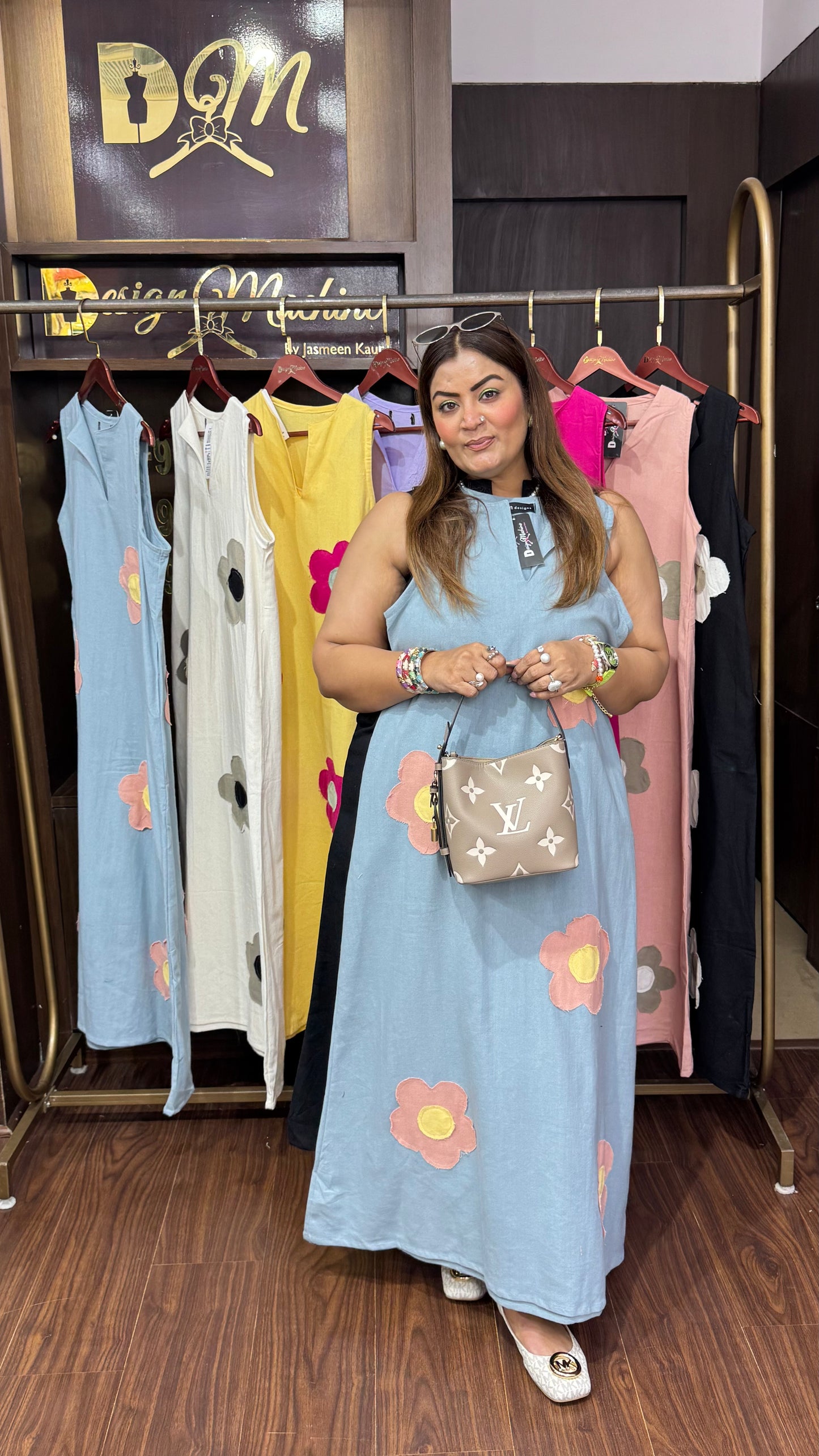 Zarina Cotton Long Dress