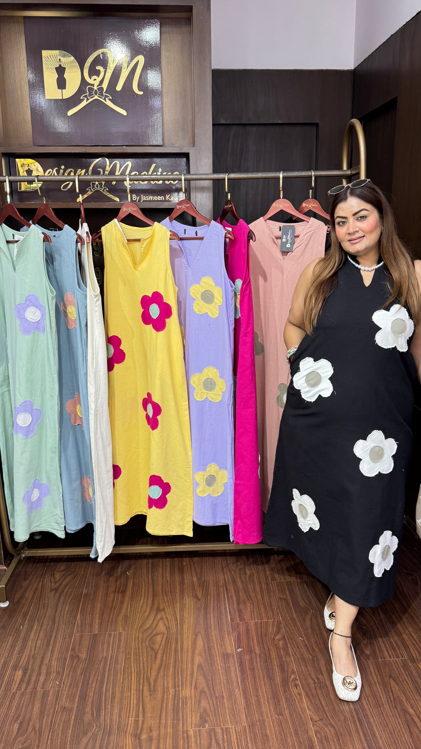 Zarina Cotton Long Dress
