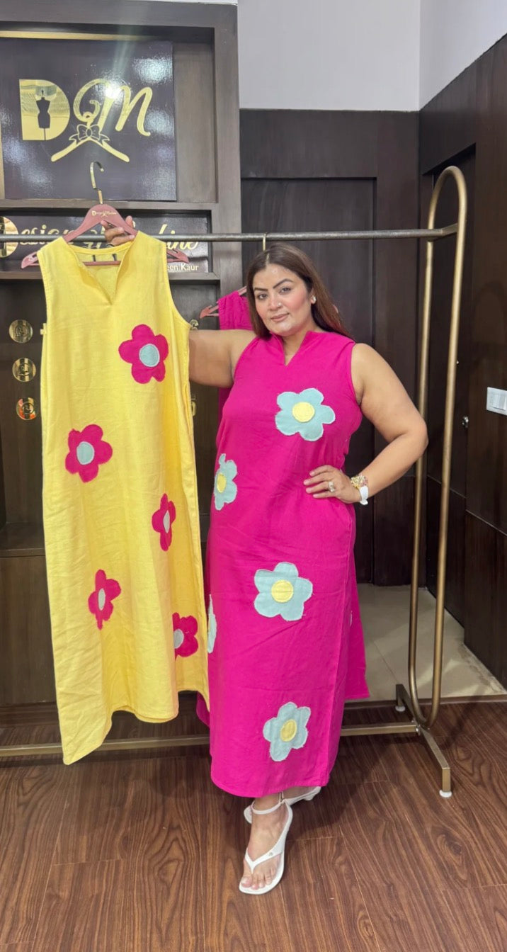 Zarina Cotton Long Dress