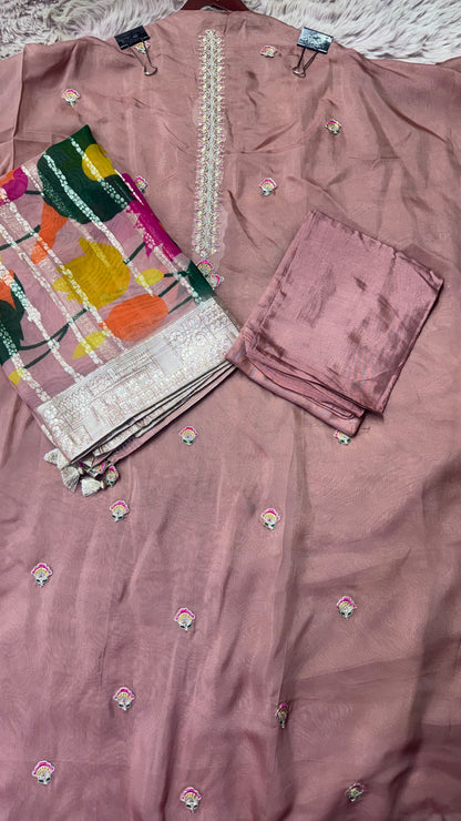 Rida Organza Tissue (Unstitch Suit)