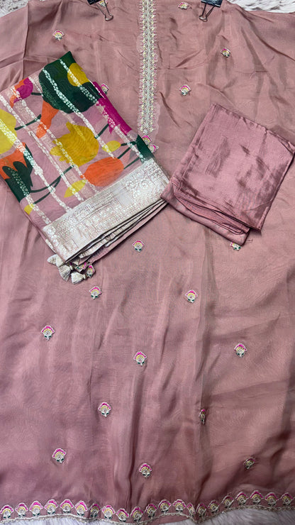 Rida Organza Tissue (Unstitch Suit)