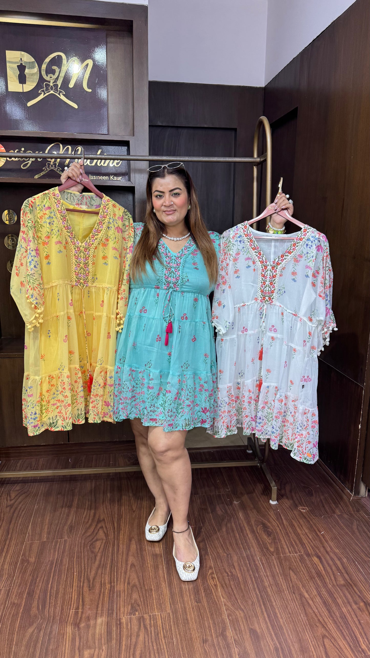 Elira Chiffon Dress