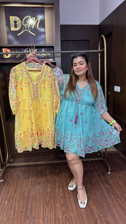 Elira Chiffon Dress