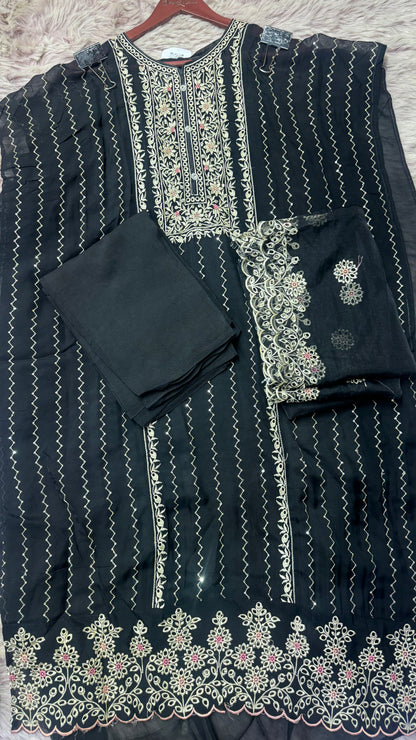 Pure Shiffon Fabric (Unstitch Suit)