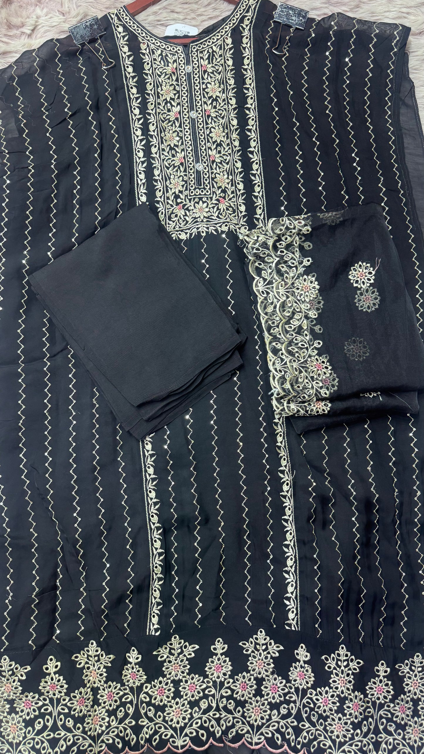 Pure Shiffon Fabric (Unstitch Suit)