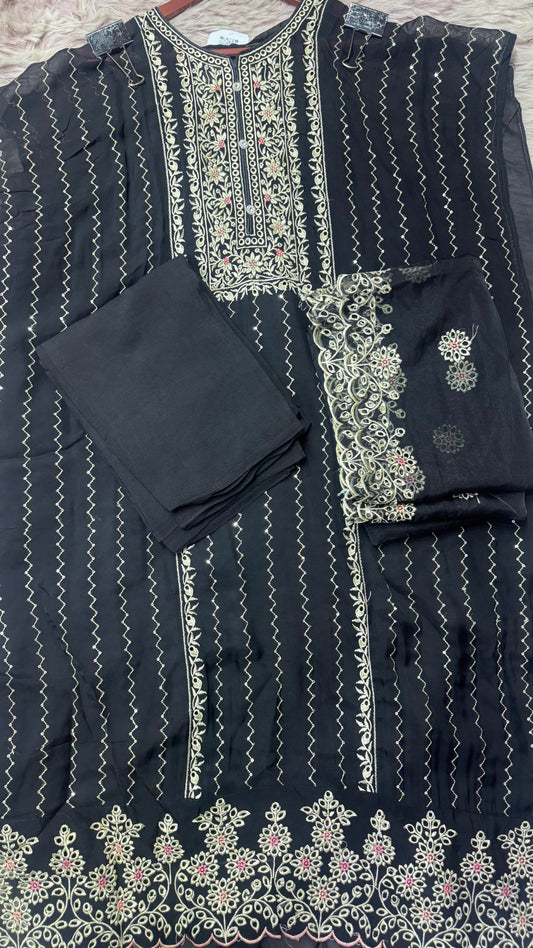 Pure Shiffon Fabric (Unstitch Suit)