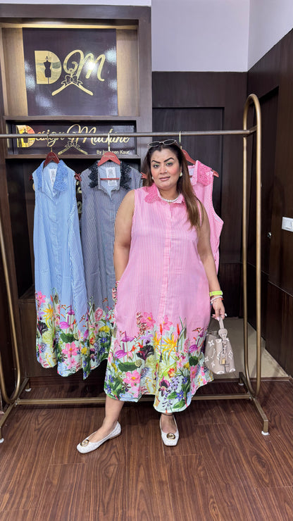 Aabira Cotton Long Dress