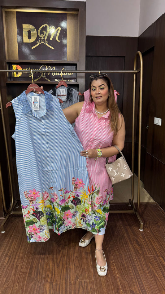Aabira Cotton Long Dress