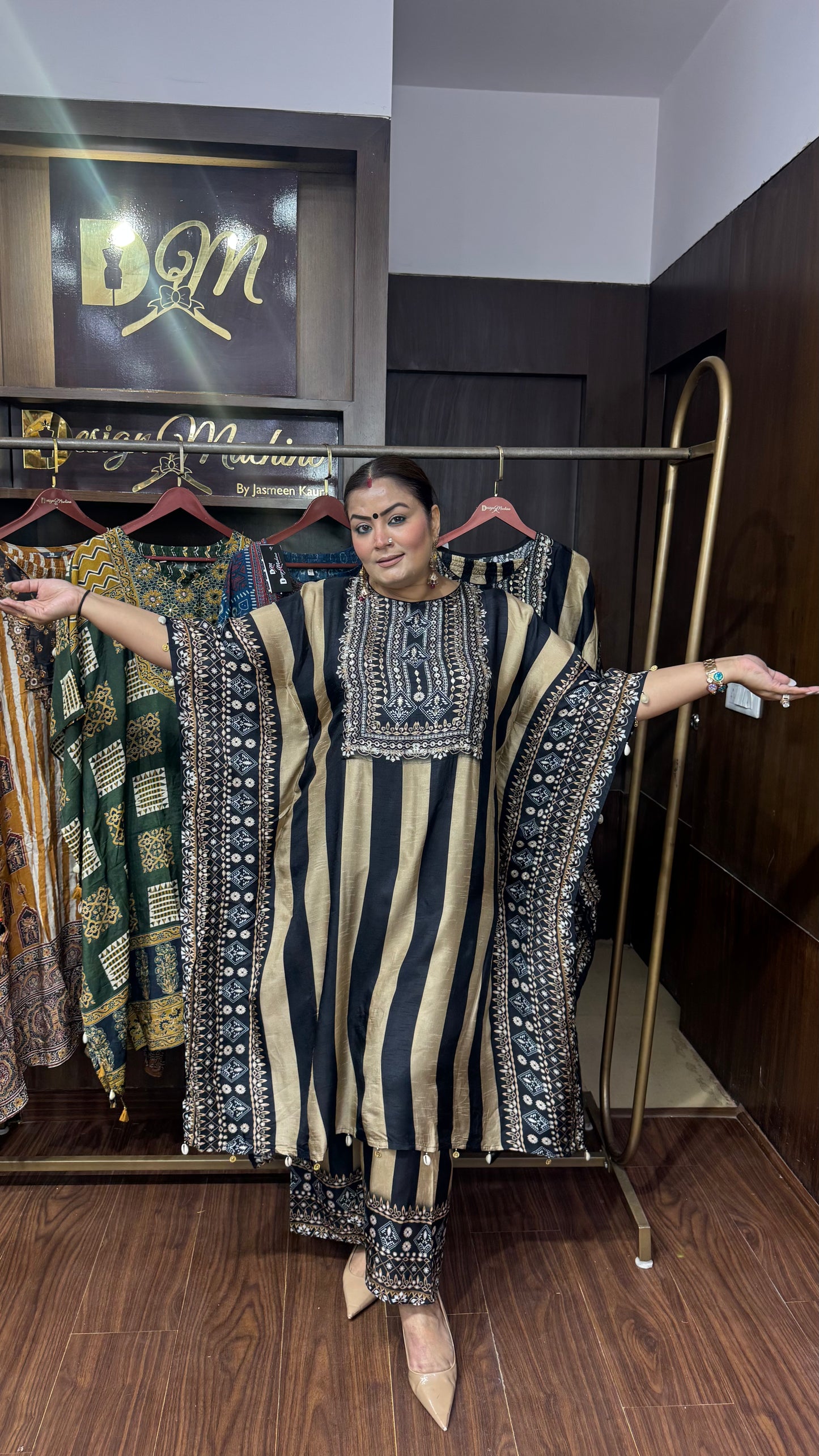 Masleen Cotton (Kaftan Cordset)