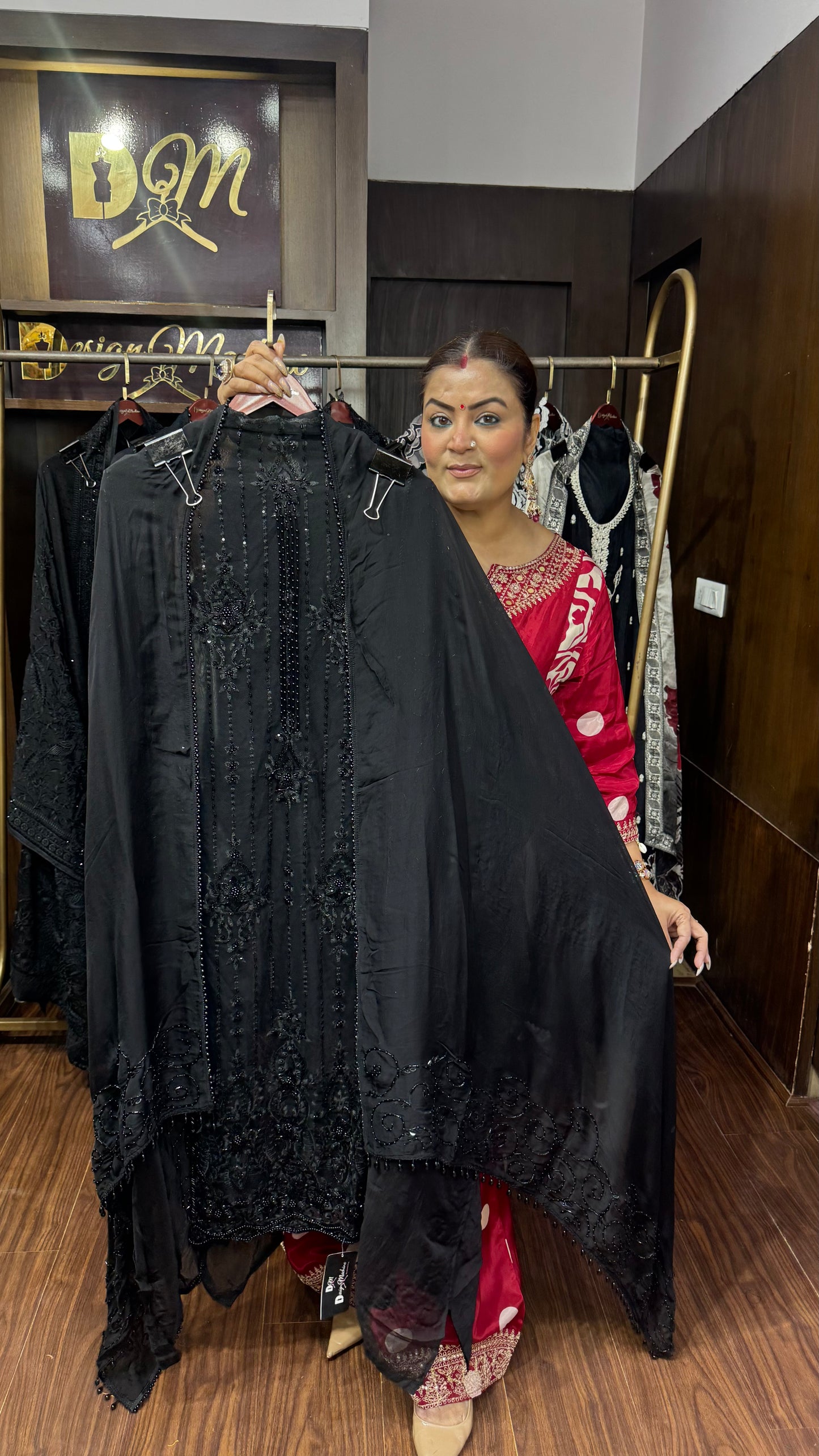 Pure Crepe Unstitched Suit
