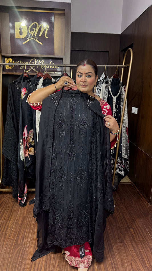 Pure Crepe Unstitched Suit