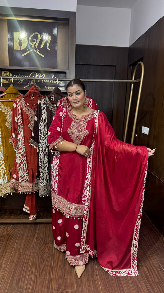 Rishika (Pure Crepe Suit)