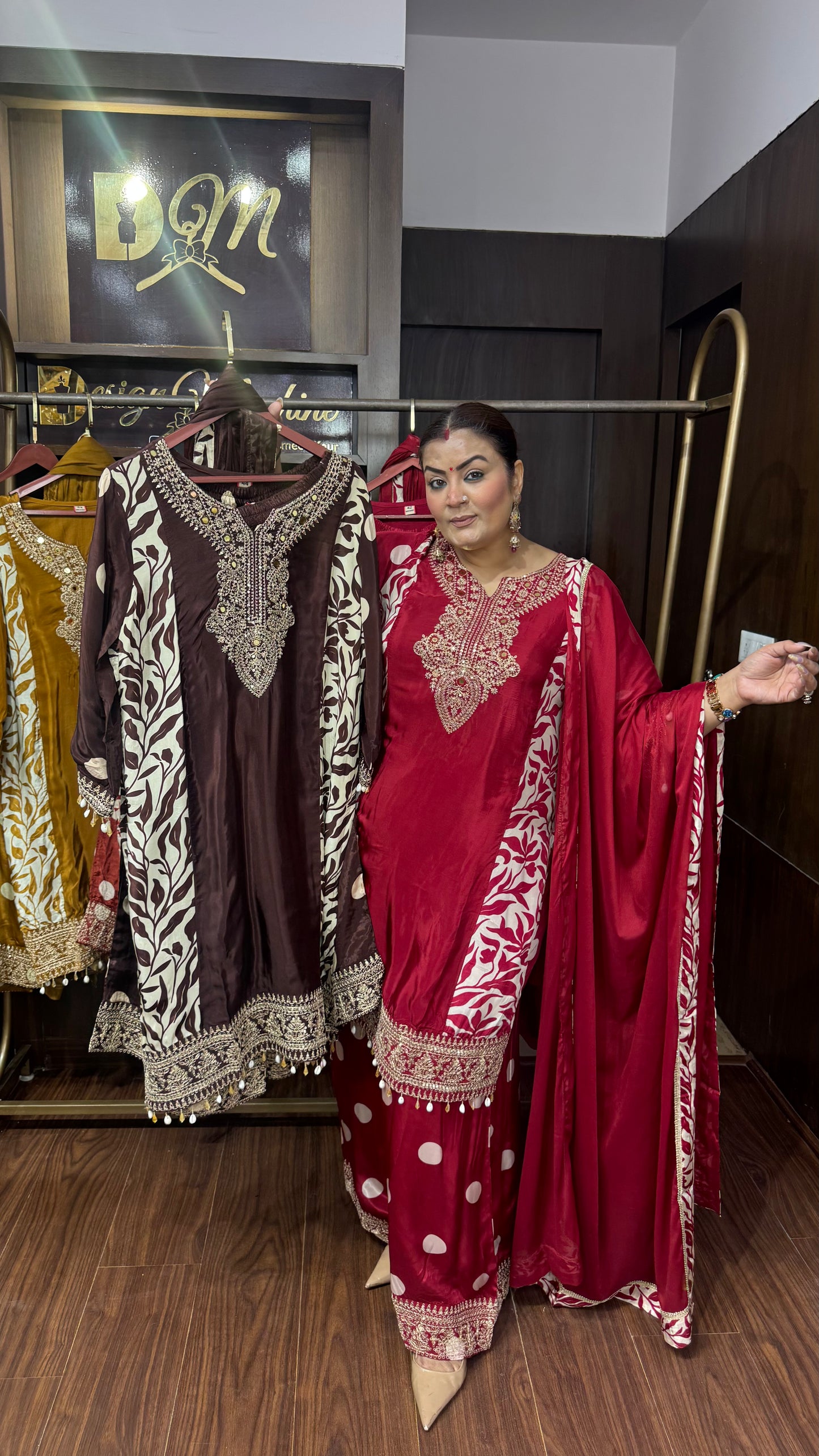 Rishika (Pure Crepe Suit)