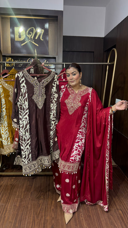 Rishika (Pure Crepe Suit)