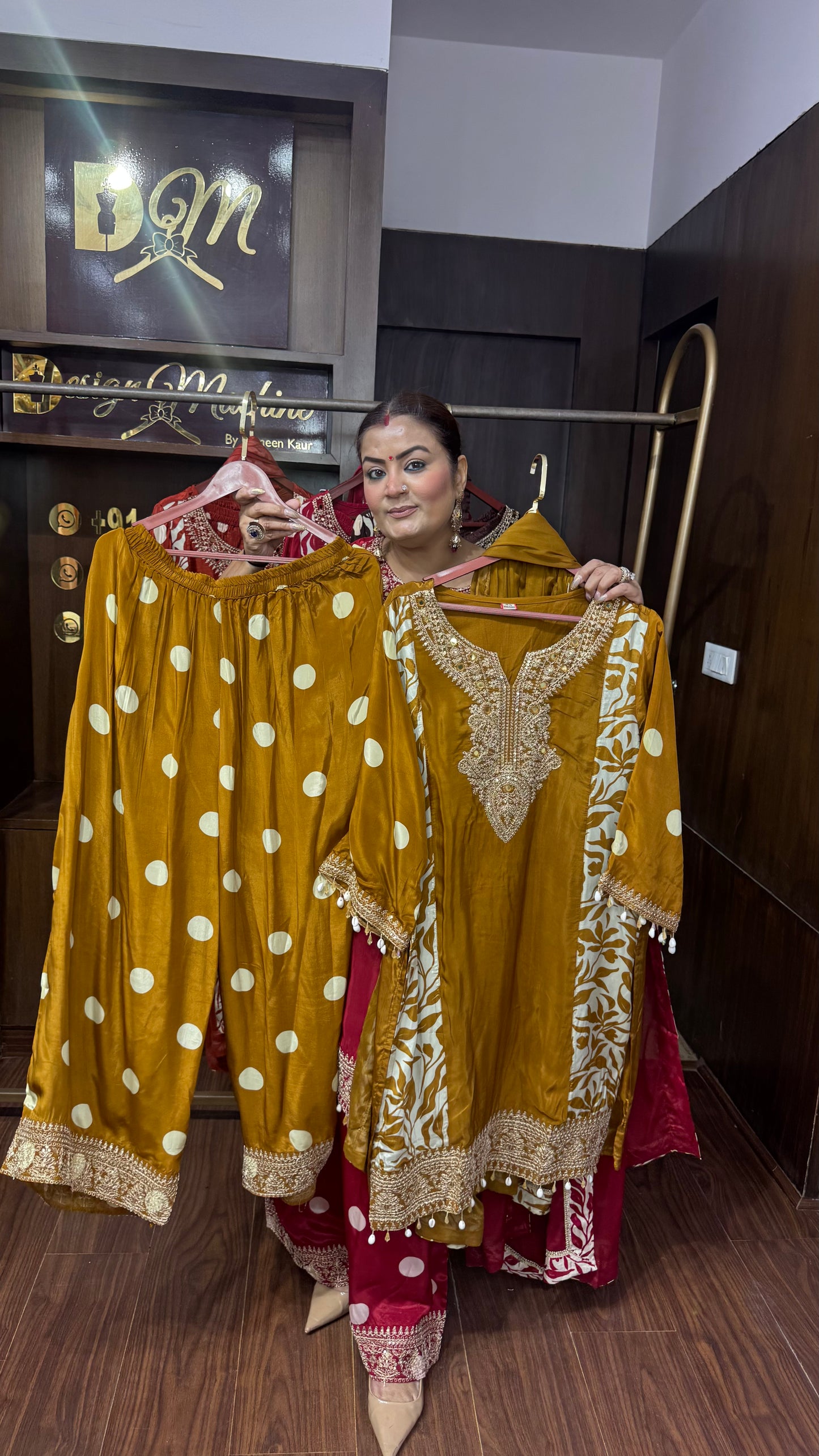 Rishika (Pure Crepe Suit)