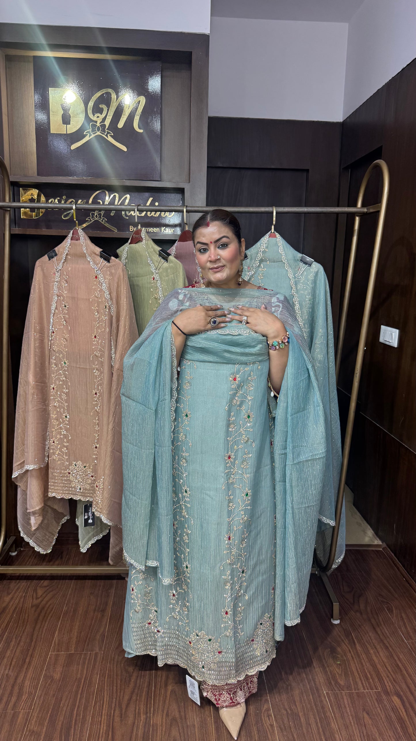 Kiran Glass Tissue (Unstitch Suit)