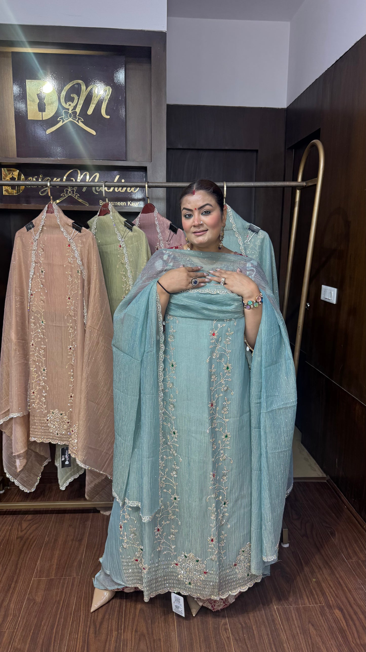 Kiran Glass Tissue (Unstitch Suit)