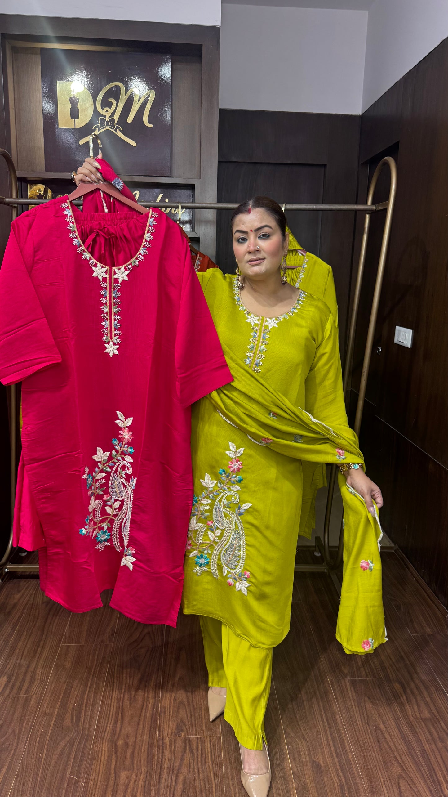 Kiran Cotton Fabric Suit