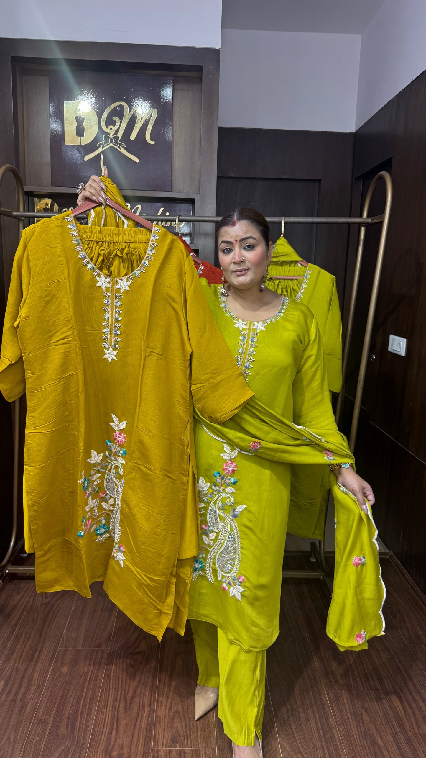 Kiran Cotton Fabric Suit