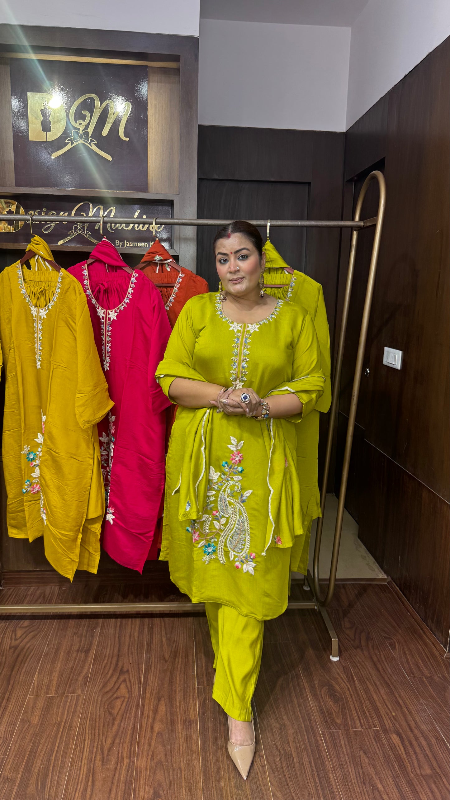 Kiran Cotton Fabric Suit