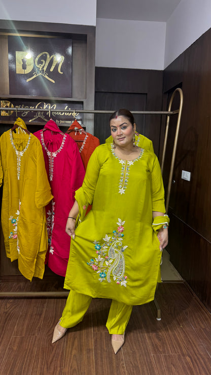 Kiran Cotton Fabric Suit