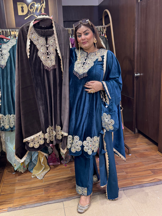 Meherban Velvet Anarkali