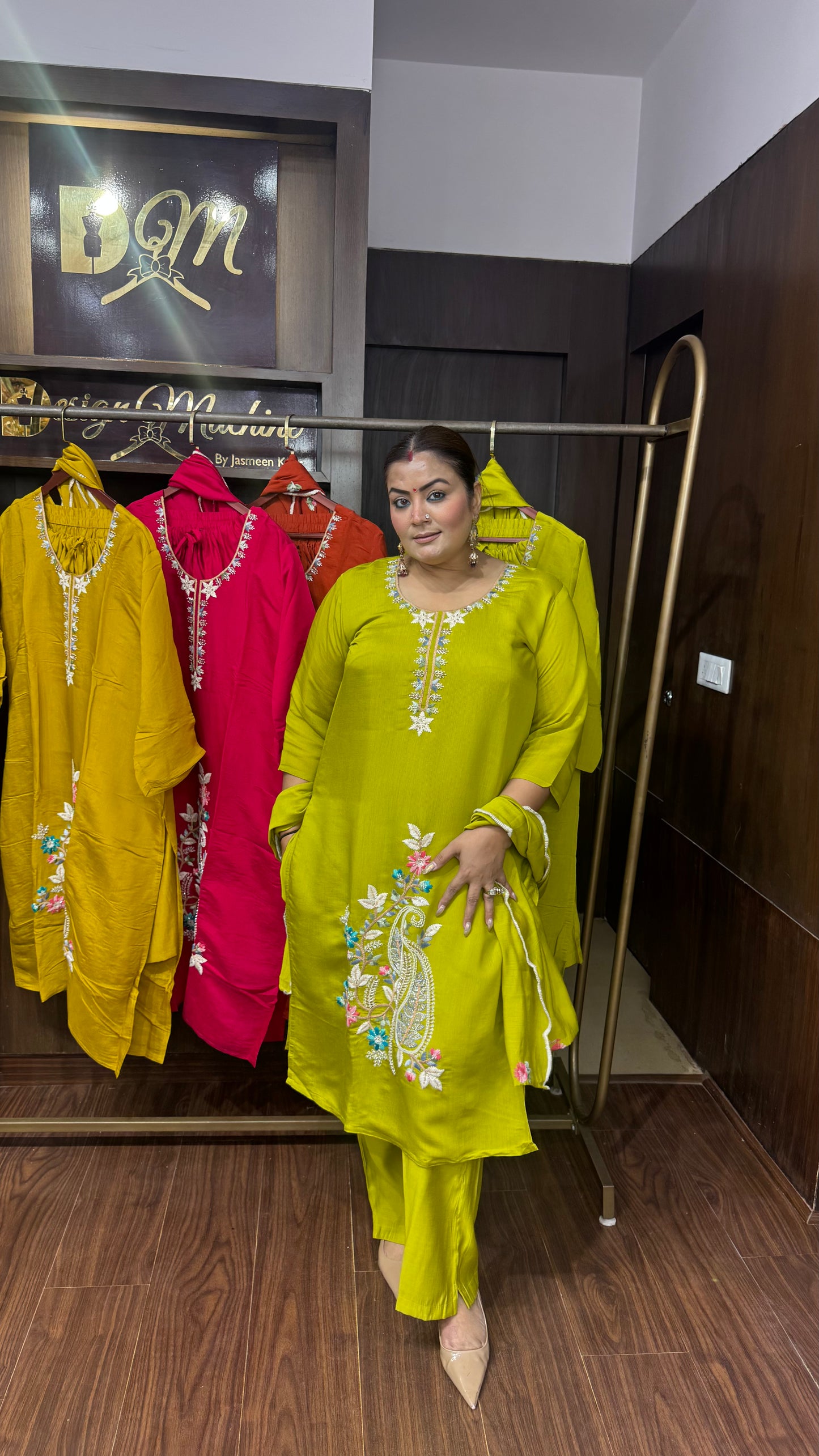 Kiran Cotton Fabric Suit
