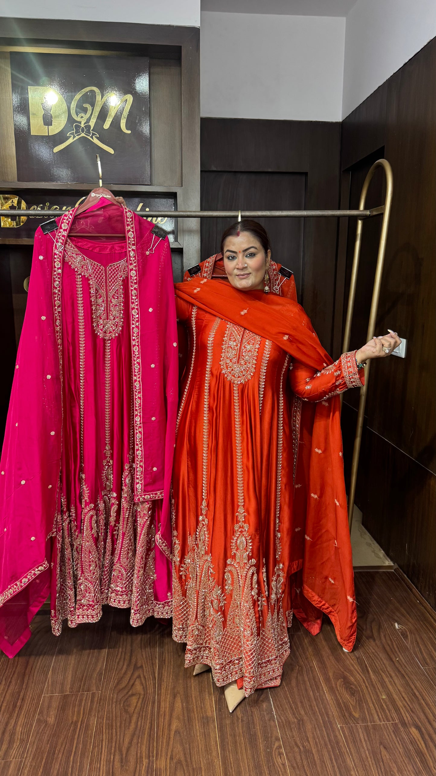 Radhika Pure Chinnon (Anarkali Suit)