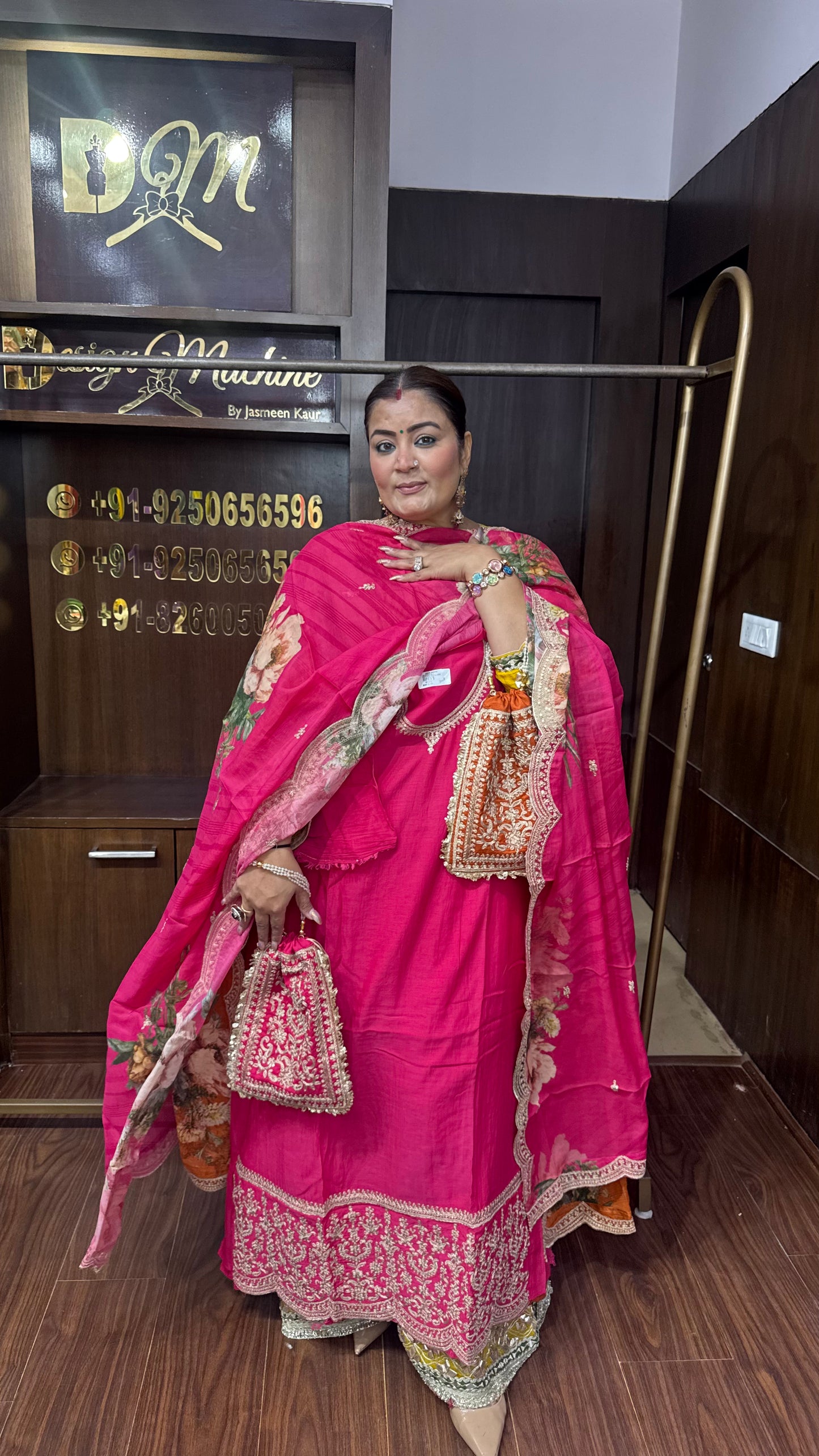 Riya Mal Chanderi (Unstitch Suit)