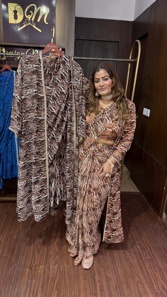 Avnira (Georgette Saree)