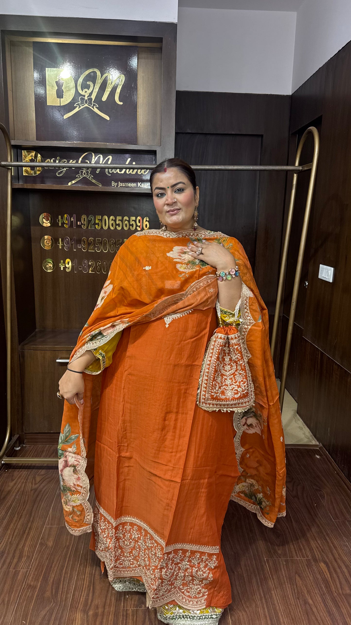 Riya Mal Chanderi (Unstitch Suit)