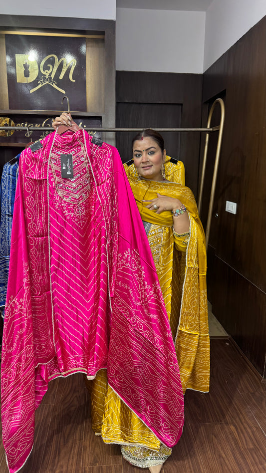 Krisha (Gajji Silk Unstitch Suit)