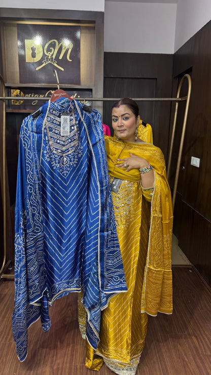 Krisha (Gajji Silk Unstitch Suit)