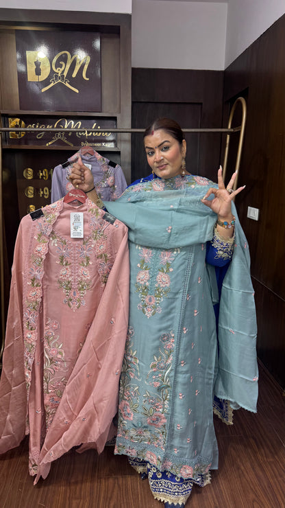 Suhani (Cotton Unstitch Suit)