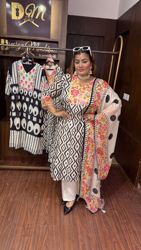 Elzira (Masleen Fabric Suit)