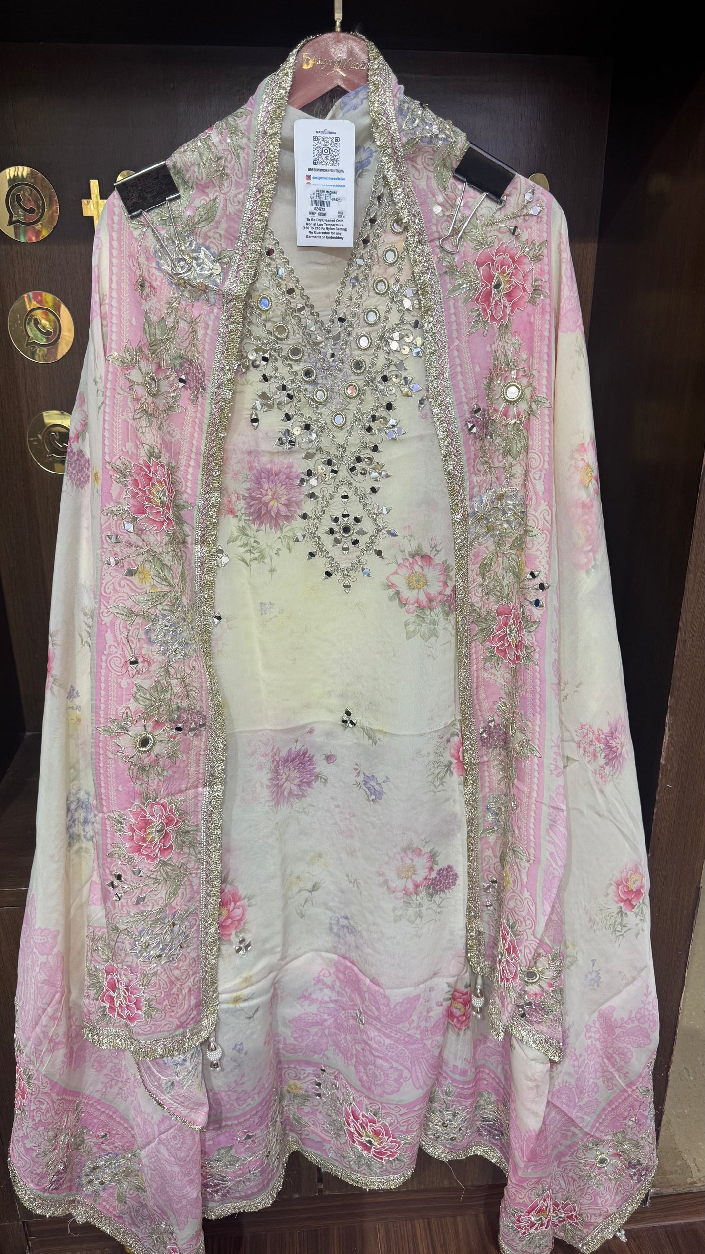 Beautiful Organza Tissue (Unstitch Suit)
