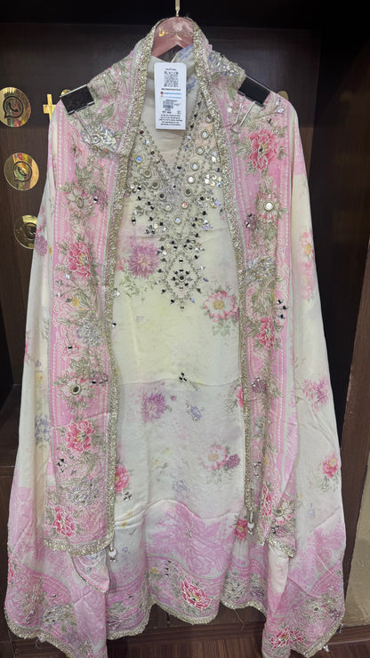 Beautiful Organza Tissue (Unstitch Suit)