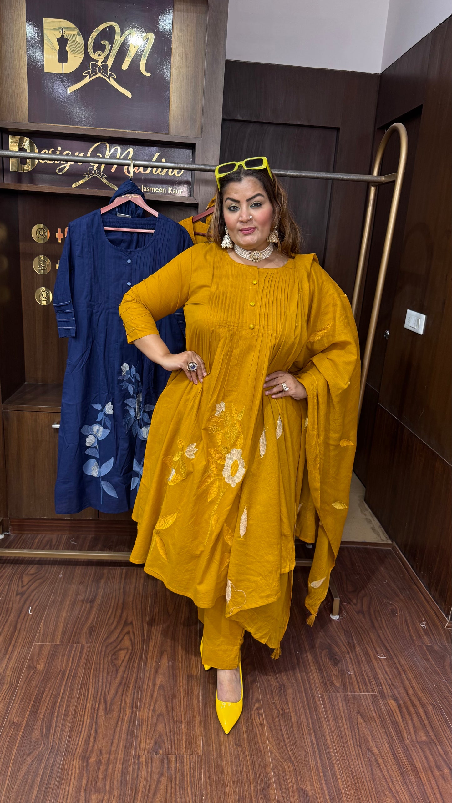 Velnira (Cotton Anarkali)