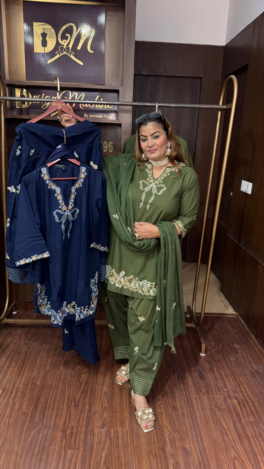 Zaviera (Cotton Farshi Salwar Suit)